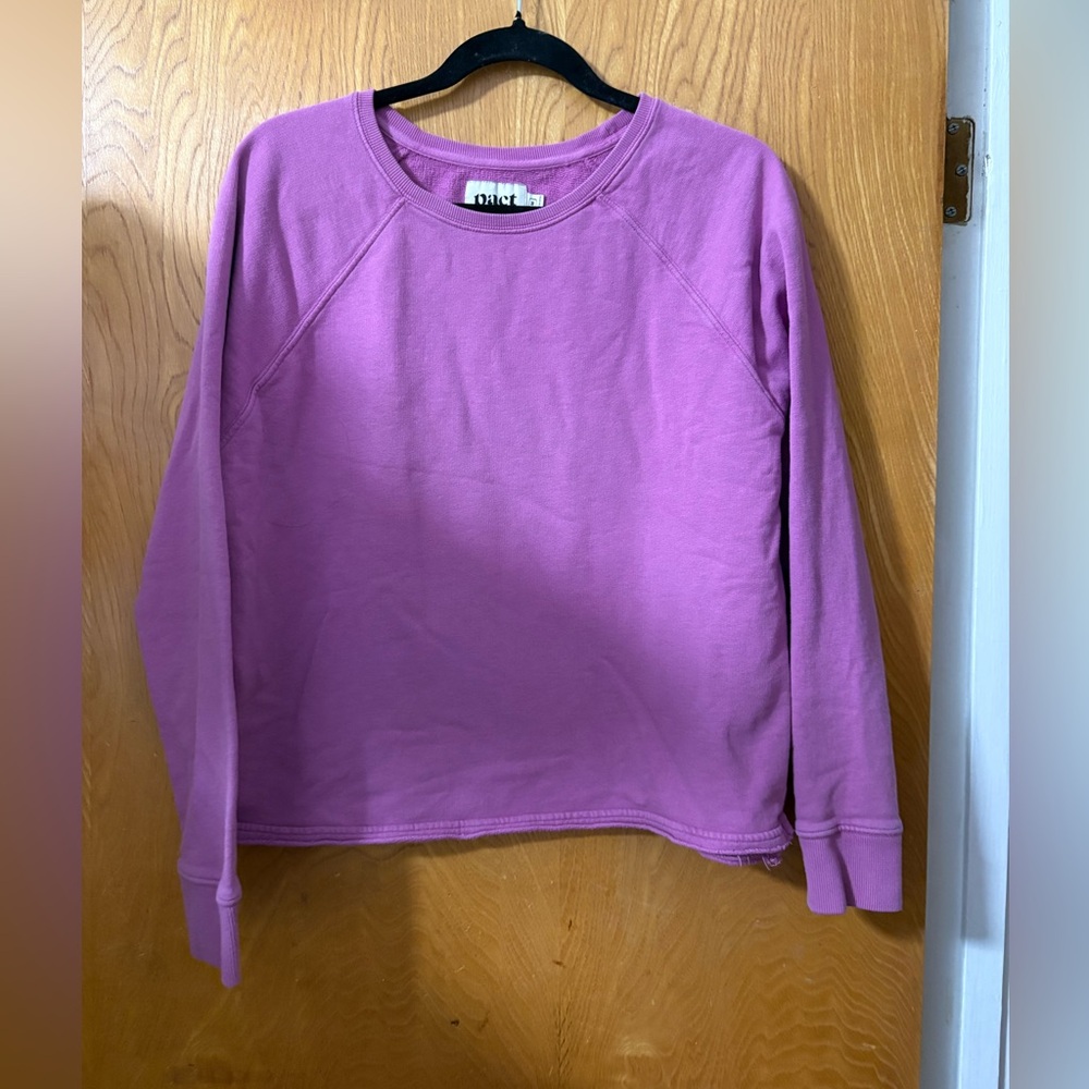 Pact orchid pink-ish Purple Sweatshirt M